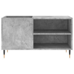 Walplus Record Cabinet Concrete Grey 85X38X48 Cm Engineered Wood - thumbnail 4