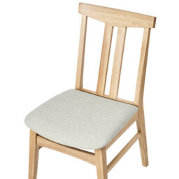 Beliani Set Of 2 Dining Chairs Avalon Wood Light Beige - thumbnail 7