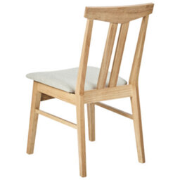 Beliani Set Of 2 Dining Chairs Avalon Wood Light Beige - thumbnail 6