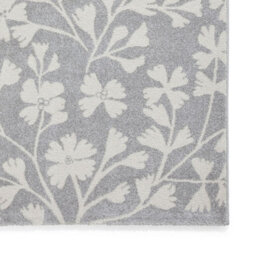 Cl - Grace Floral Grey Modern Floral Rug-120Cm X 170Cm - thumbnail 5