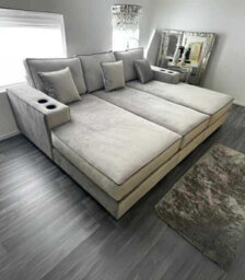 Home & Love Luxury Cinema Sofa Cupholders - Made In Uk - thumbnail 3