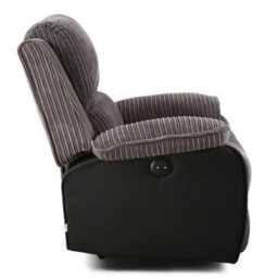 More4Homes Postana Jumbo Cord Fabric Living Room Electric Recliner Chair (Grey) - thumbnail 7