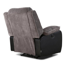 More4Homes Postana Jumbo Cord Fabric Living Room Electric Recliner Chair (Grey) - thumbnail 5