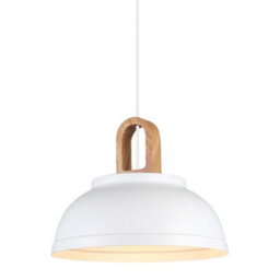 Luminosa Lighting Luminosa Modern Hanging Pendant White 1 Light , E27 - thumbnail 1