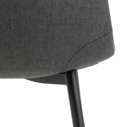 Wyld Haus Set Of 4 Tipsyfern Light Grey Upholstered Dining Chairs - thumbnail 8