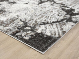 Eleanor Modern Embossed Contemporary Living Room Area Rug - Abstract Design,grey,120 X 170 Cm - thumbnail 4