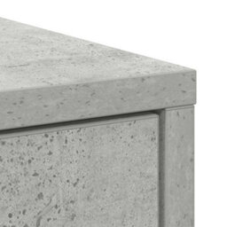 Vidaxl Sideboard With Drawers And Doors Concrete Grey 70.5X34X74.5 Cm - thumbnail 9