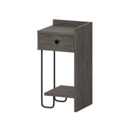 Decortie Sirius Modern Bedside Table Right Module Dark Coffee Width 32Cm - thumbnail 2