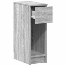 Berkfield Bedside Cabinets With Drawer 2 Pcs Grey Sonoma 20X36X60 Cm - thumbnail 5
