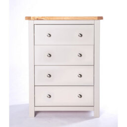 Cabinet Bits Argenta 4 Drawer Chest Of Drawers Chrome Knob - thumbnail 2