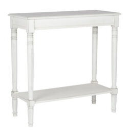 Pacific Lifestyle Victorian White Wood Console Table - thumbnail 2
