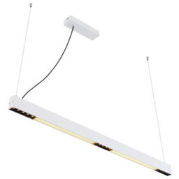 Luminosa Lighting Luminosa Hodari Bar Pendant Ceiling Light White Glass Shade Led Dimmable 3000-6000K Remote Control