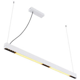 Luminosa Lighting Luminosa Hodari Bar Pendant Ceiling Light White Glass Shade Led Dimmable 3000-6000K Remote Control - thumbnail 5