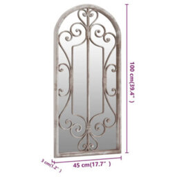 Walplus Mirror Sand 100X45 Cm Iron For Indoor Use - thumbnail 6