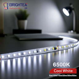 Brightex LED Brightex 10M Smd Led Strip Light White 220V Flexible Super Bright Ip65 Led Tape With Connector For Indoor & Outdoor - thumbnail 1