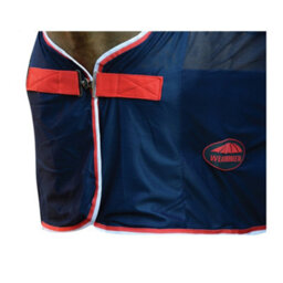 Weatherbeeta Scrim Cooler Standard Neck Rug Navy/red/white (4 Ft 3) - thumbnail 4
