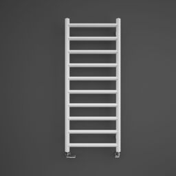 Terma Crystal Soft White Towel Warmer (W)500mm X (H)1200mm - thumbnail 3
