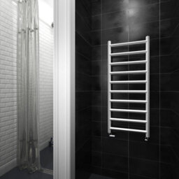 Terma Crystal Soft White Towel Warmer (W)500mm X (H)1200mm - thumbnail 1