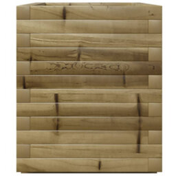 Berkfield Rustic Garden Planter 70X40X49.5 Cm Impregnated Wood Pine - thumbnail 6
