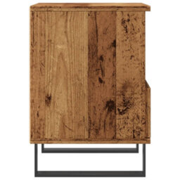 Berkfield Bedside Cabinets 2 Pcs Old Wood 40X35X50 Cm Engineered Wood - thumbnail 6