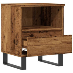 Berkfield Bedside Cabinets 2 Pcs Old Wood 40X35X50 Cm Engineered Wood - thumbnail 5