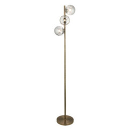 Pagazzi Lighting Pagazzi Tamara 3-Light Antique Brass Floor Lamp - thumbnail 7