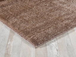 Smart Living Shaggy Soft Area Rug, Fluffy Living Room Carpet, Kitchen Floor, Bedroom Ultra Soft Rugs 160Cm X 230Cm - Dark Beige - thumbnail 3