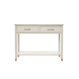 Cabinet Bits Palazzi 2 Drawer Console Table White - thumbnail 3