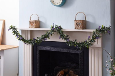 Smart Garden Artificial Lavender Garland Realistic Foliage Wedding Decoration - image 1