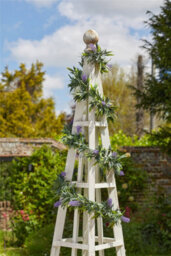 Smart Garden Artificial Lavender Garland Realistic Foliage Wedding Decoration - thumbnail 2