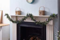 Smart Garden Artificial Lavender Garland Realistic Foliage Wedding Decoration - thumbnail 1