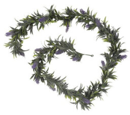 Smart Garden Artificial Lavender Garland Realistic Foliage Wedding Decoration - thumbnail 4