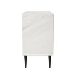 Fuji 6 Drawer Midi Chest Of Drawers In Marble (Ready Assembled) - thumbnail 3