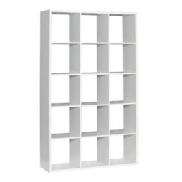 Wyld Haus Shanghai Matt White 3X5 Tall Cube Storage Unit - thumbnail 2