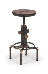 Camy Massage Recliner & Stool Brown - thumbnail 2