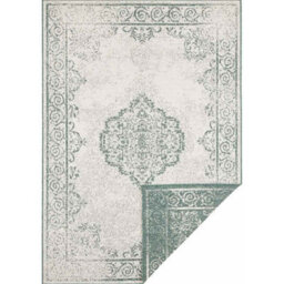 The Rugs Cebu Reversible Indoor Outdoor Rug Polypropylene Flatweave Durable In Green - thumbnail 1