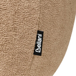 Wyld And Coco Teddy Pouffe With Hidden Storage, Light Brown Boucle, W40 X D40 X H42Cm - thumbnail 9