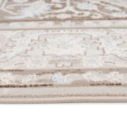Loomed Neutral Beige Traditional Mandala Bedroom Living Area Rug 120X170Cm - thumbnail 5