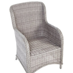 Beliani Set Of 2 Garden Armchairs Cascais Pe Rattan Beige - thumbnail 8