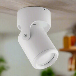 CGC Lighting Cgc Fran White Gu10 Ceiling Wall Indoor Spot Light With Adjustable Head - thumbnail 3