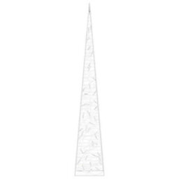 Walplus Acrylic Decorative Led Light Cone Cold White 90 Cm - thumbnail 5