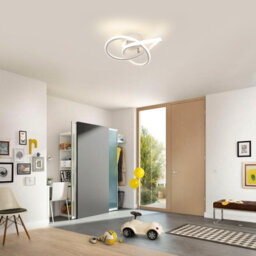 Pheashine White Aluminium Clover Led Flush Mount Ceiling Light 30W Neutral White 4500K For Bedroom,kitchen,hallway,living Room - thumbnail 7