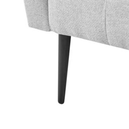Beliani Chaise Longue Nantilly Fabric Light Grey - thumbnail 9