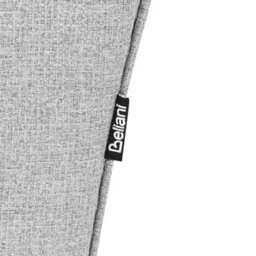 Beliani Chaise Longue Nantilly Fabric Light Grey - thumbnail 8
