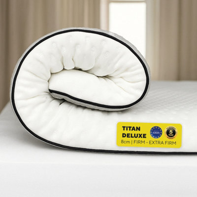 Brightr Sleep Brightr  Titan Deluxe 2 In 1 Mattress Topper  - Firm/extra Firm - Eu Single Size - image 1
