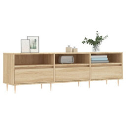 Berkfield Tv Cabinet Sonoma Oak 150X30X44.5 Cm Engineered Wood - thumbnail 3
