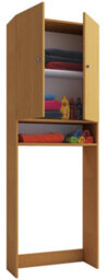 Vcm Bathroom Furniture Washing Machine Cabinet Lona Book W. 64 X H. 182 X D. 27 Cm - thumbnail 2