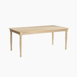 Furniturebox Uk Aalto Rectangle White Oak Wood 6-8 Seater Dining Table - thumbnail 3