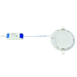 Ultra Slim Round Flush Ceiling Light 24W Cool White Led 4000K Corridor Lamp - thumbnail 4