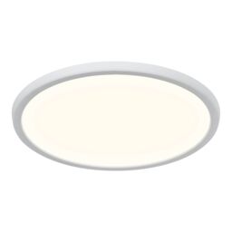 GoodHome Solidaster Matt Plastic White Led Ceiling Light - thumbnail 3